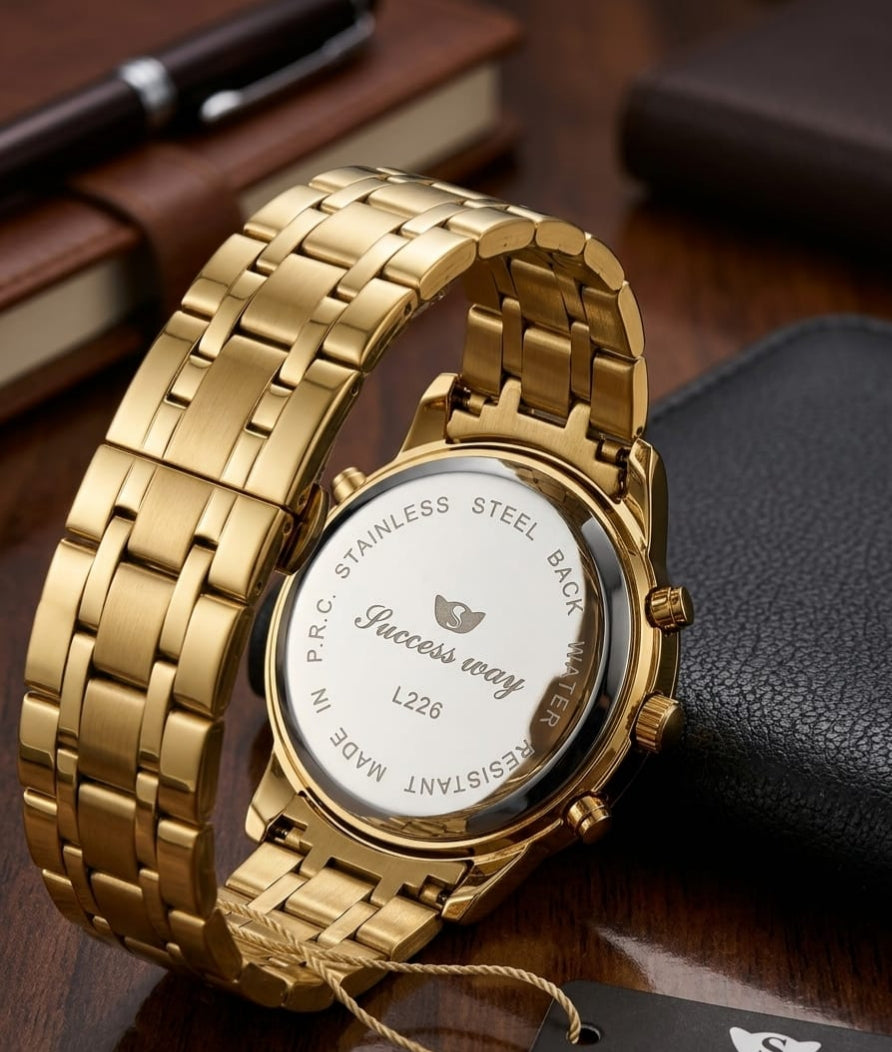 Success Way Classic Stainless Steel Watch