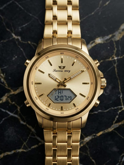 Success Way Classic Stainless Steel Watch