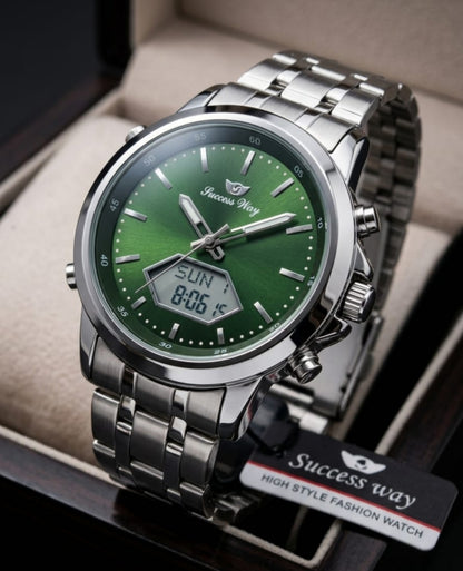 Success Way Classic Stainless Steel Watch