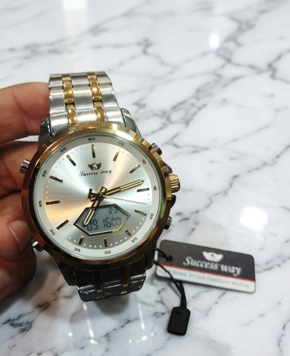Success Way Classic Stainless Steel Watch