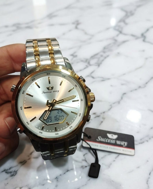 Success Way Classic Stainless Steel Watch