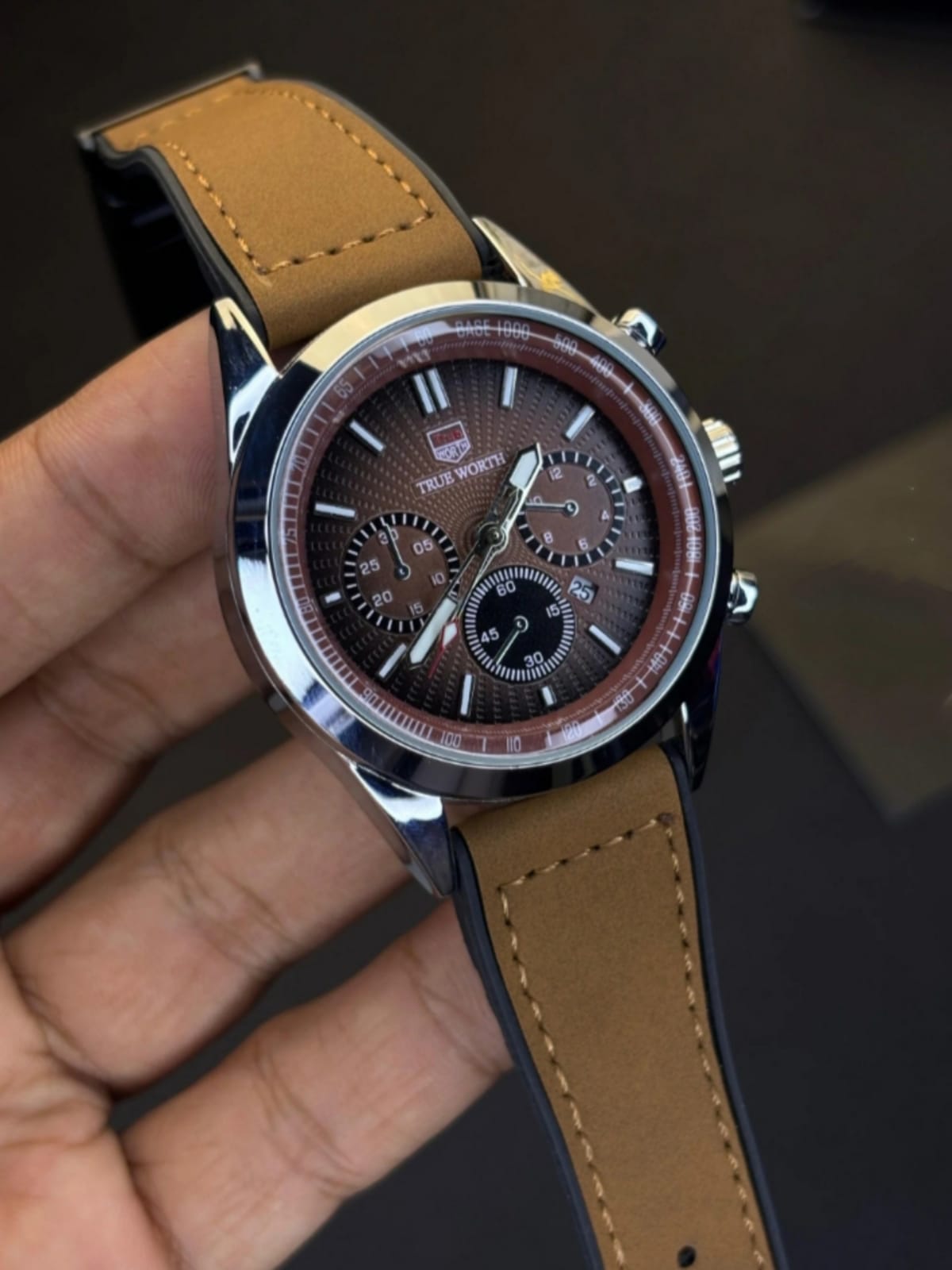 True Worth Non-Chrono Analog Watch