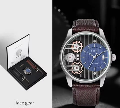 Tomi Facegear Dual Strap Watch