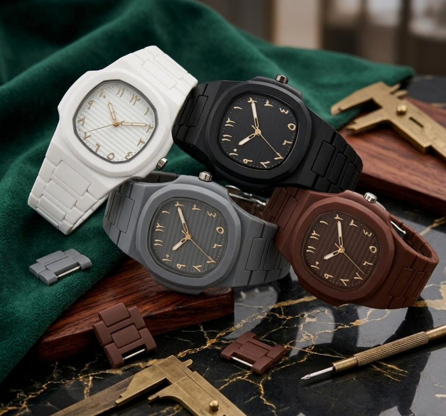 Arabic Aura Style Luxury Watch