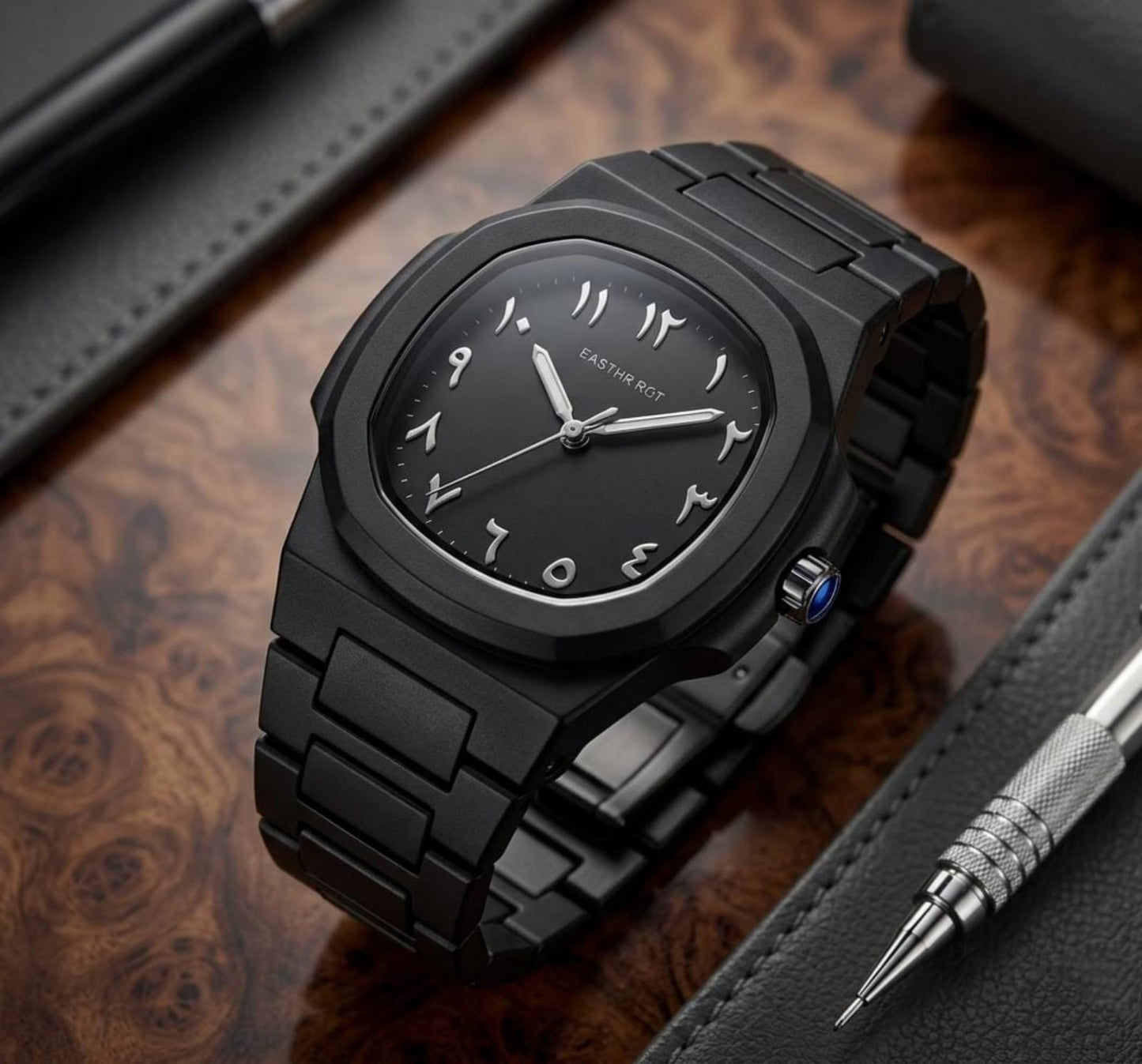 Arabic Aura Style Luxury Watch