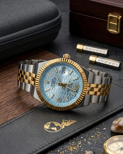 Rolex Land-Dweller Gold Watch