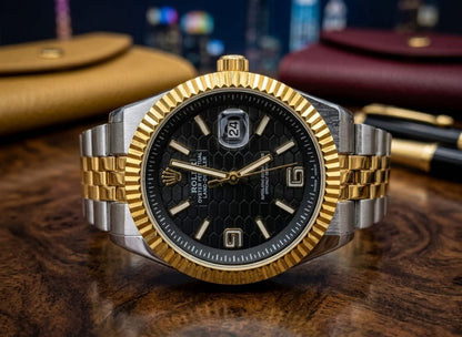 Rolex Land-Dweller Gold Watch