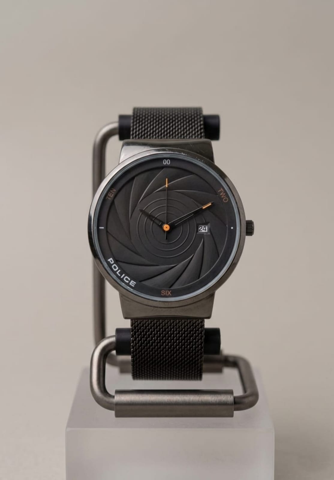 Police Dual Time Wrist Watch