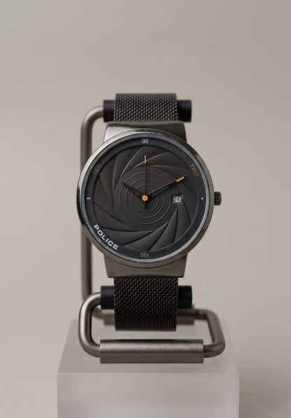 Police Dual Time Wrist Watch