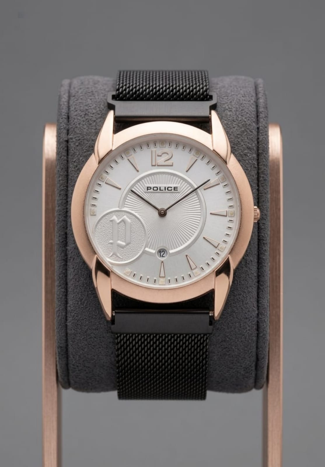 Police Dual Time Wrist Watch